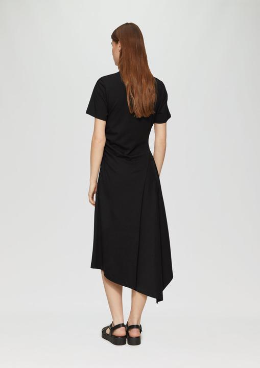 Image du produit S.Oliver Kleid Tailliertes Midikleid mit Raffungen und asymmetrischem Rock (44)
