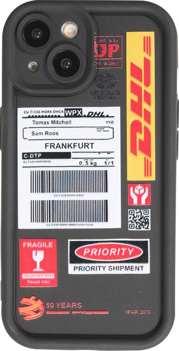 Image du produit PhoneLook Coque Gel souple DHL Frankfurt avec bords renforcés (Apple iPhone 13)