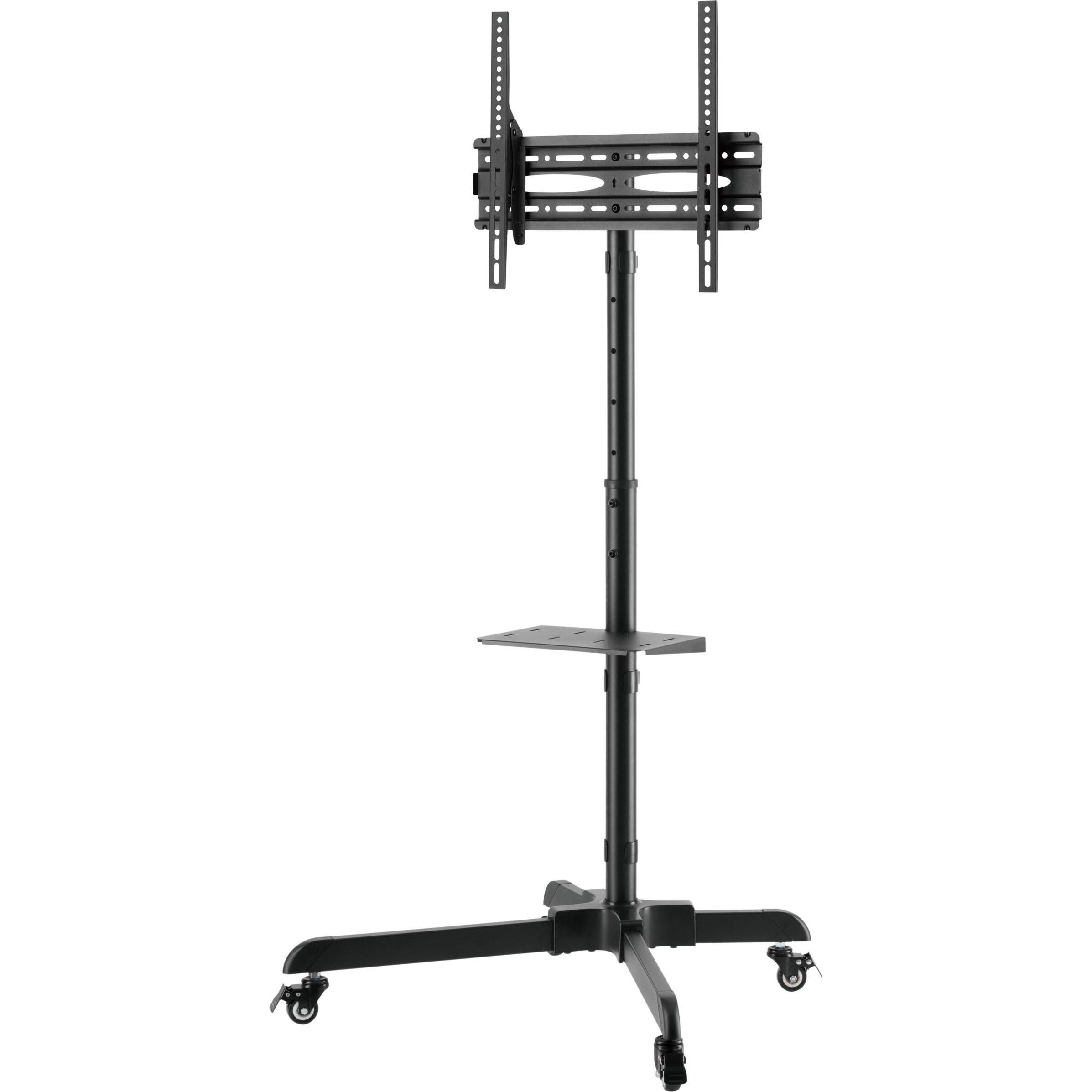 TÜV standaard verrijdbaar - Audizio MFS30 standaard op wielen voor 32 t/m 65 inch s - In hoogte verstelb (35 kg, 32" - 65"), Piedistallo TV, Nero