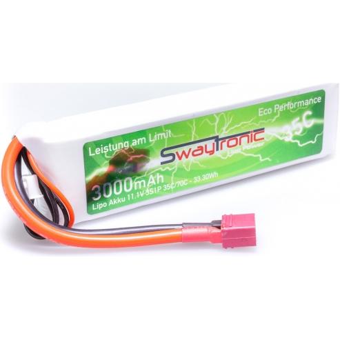 Thumbnail - Swaytronic LiPo. V35/70 Soft Case TPlug (11.10 V, 3000 mAh)