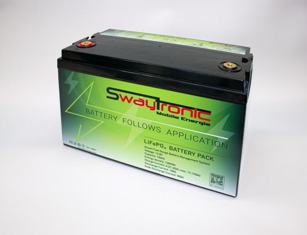 Produktbild Swaytronic Speicherbatterie LiFePO4 (12.80 V, 100 Ah)