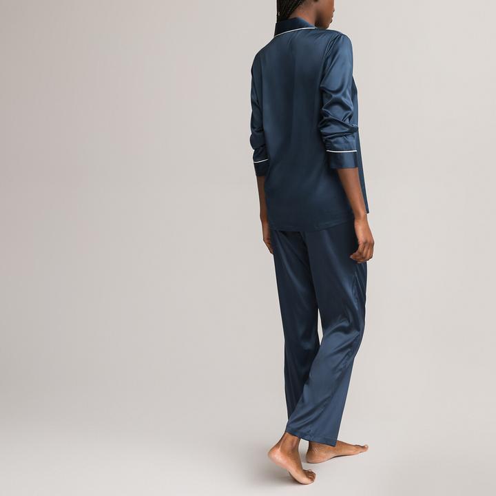 Produktbild La Redoute Collections Pyjama aus Satin (50)