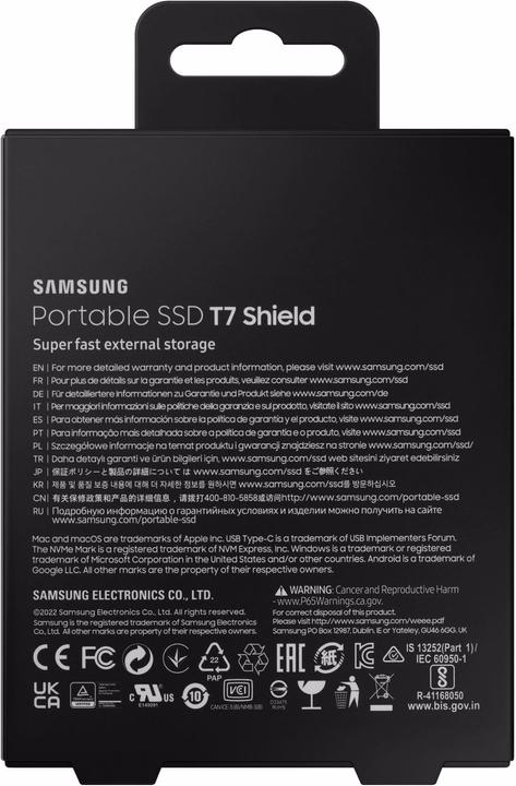 Immagine prodotto Samsung T7 Shield (1000 GB)