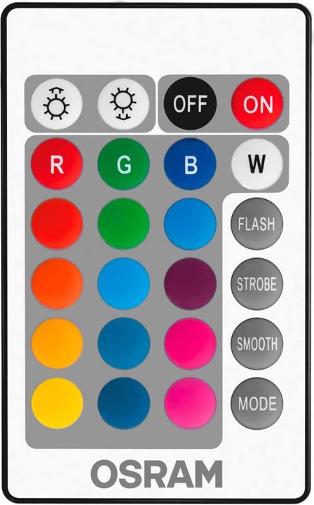 Immagine prodotto Osram Star+ Remote Control Rgbw (E27, 9.70 W, 806 lm, 1 x, G)