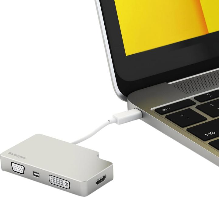 Actual product image StarTech USB-C to (VGA, DVI, HDMI, Mini DP, 10.50 cm)