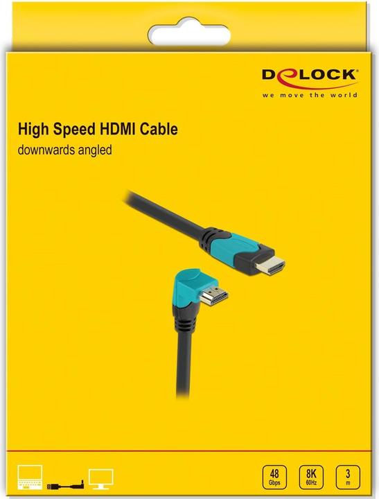 Produktbild Delock High Speed HDMI-Kabel (3 m, HDMI)