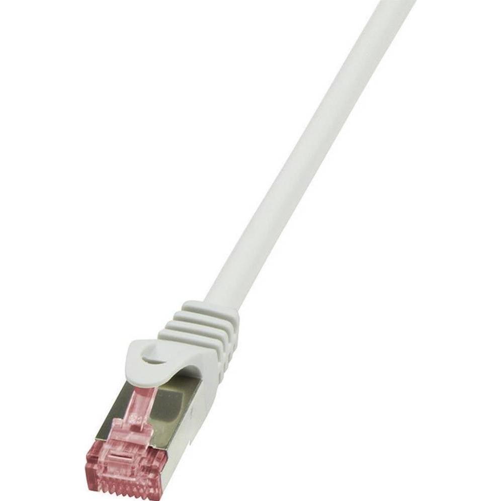 LogiLink Netzwerkkabel (S/FTP, CAT6, 1 m), Netzwerkkabel