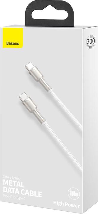 Image du produit Baseus USB C — USB C (2 m, USB 2.0)