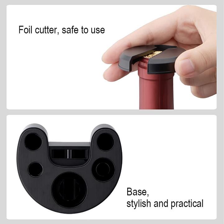 Actual product image Aikaro Electric corkscrew, basic set with rechargeable battery (Electric corkscrew)