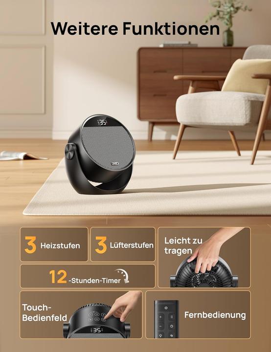 Produktbild Dreo Heizlüfter (1500 W)