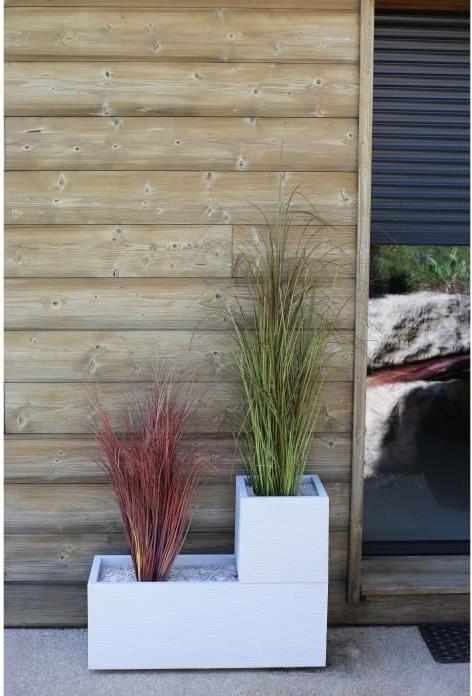 Produktbild EDA Plastiques Planter EDA Graphit Up Rectangular (30 cm)