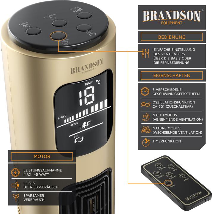 Actual product image Brandson Oszillation (48 dB)