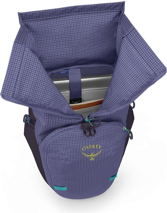 Actual product image Osprey Transporter Roll Top Pack Urban Rucksack Lila