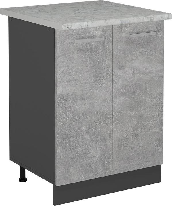 Anthrazit, Beton, Marble-Weiss