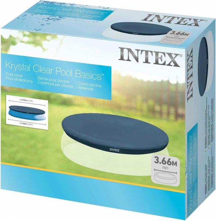 Image du produit Intex Poolabdeckung 28022 EASY SET 366 x 20 x 366 cm