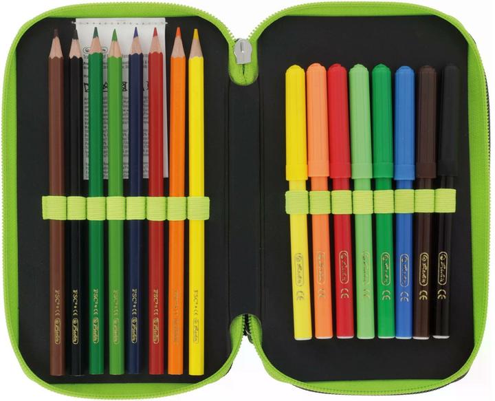 Image du produit Herlitz Étui double 23 pcs. Wild Life