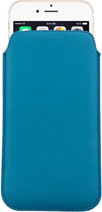 Actual product image König Design Mobile Phone Case Slide Cover Light Blue (Apple iPhone 6 Plus)