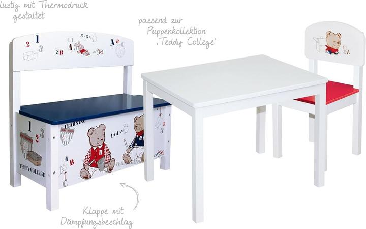 Roba Collegio Teddy (Panchina per bambini)