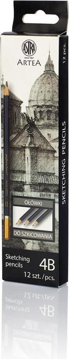 Produktbild Astra Bleistift zum Erlernen des Skizzierens 4B Artea (12 Stück) (4B, 12x)