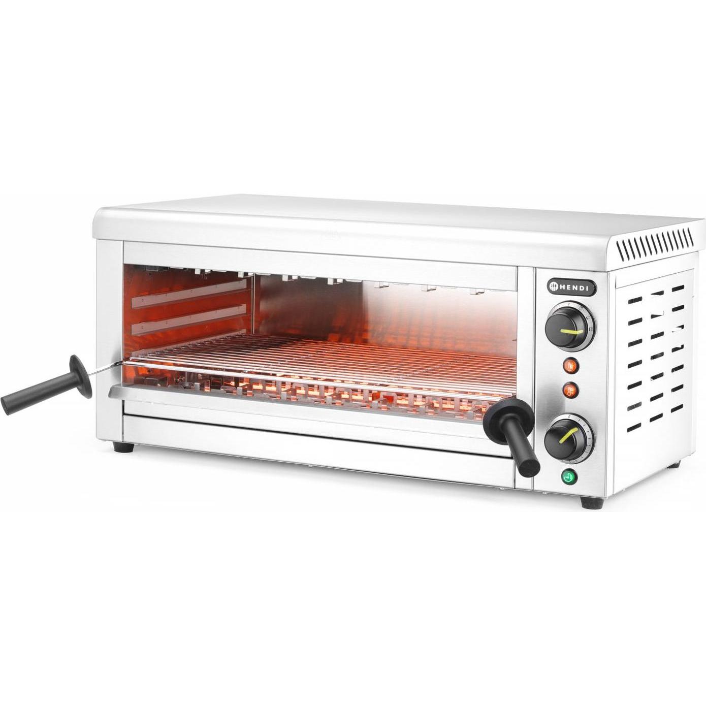 Thumbnail - Hendi, Oberhitzegrill, Salamander mit Quarz Infrarotheizelement