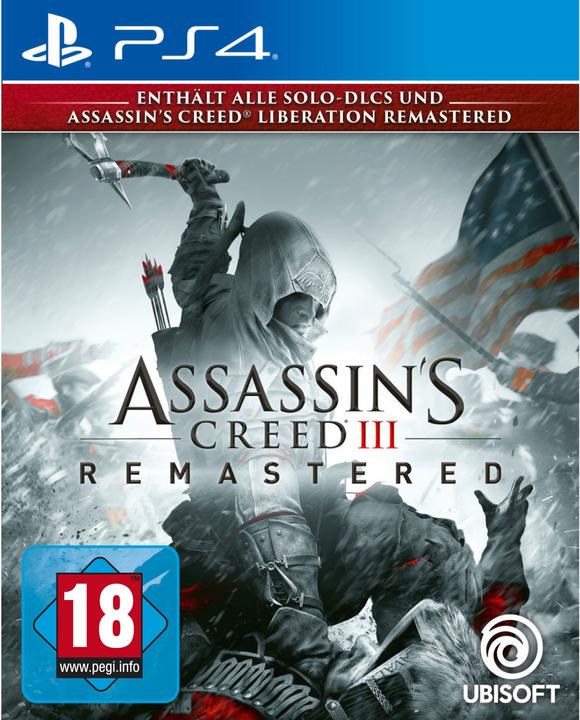 Produktbild Ubisoft Assassin's Creed 3 - Remastered (PS4, DE)