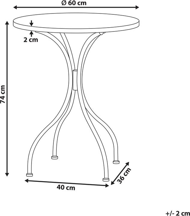 Produktbild Beliani Spello