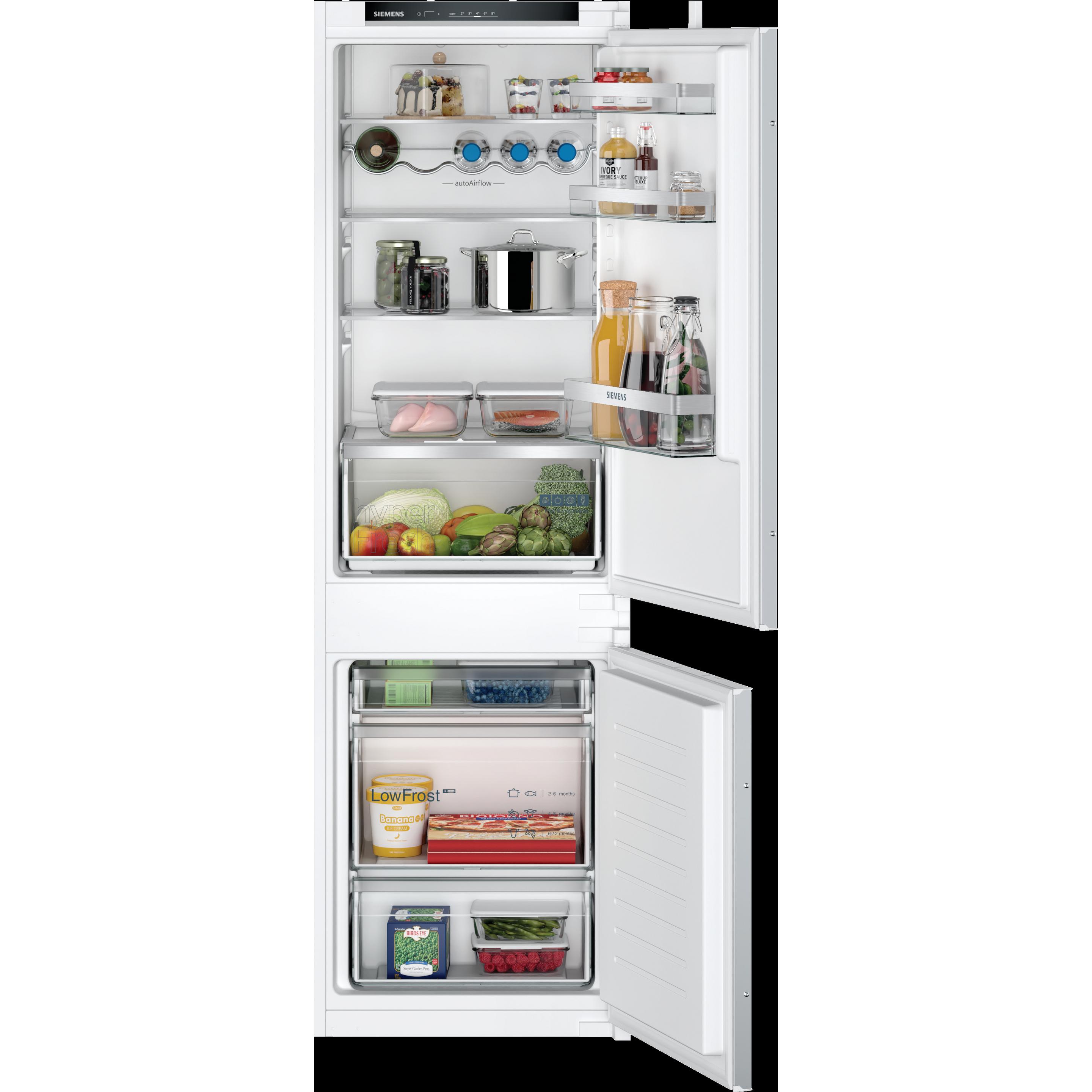 Siemens KI86VVSE0, Einbaukühlschrank, Weiss