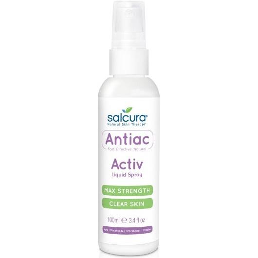 Salcura, Gesichtsreinigung, Antiac Activ Liquid Spray 100 ml (Reinigungstücher, 100 ml)