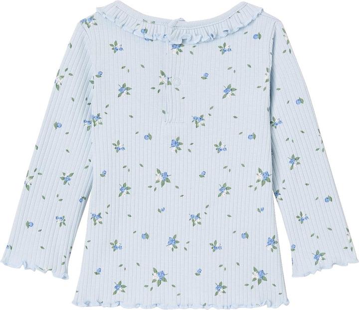 Actual product image Vertbaudet Bio-Kollektion: geripptes Baby Shirt mit langen Ärmeln (68)