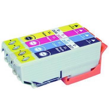 MediaRange, Druckerpatrone, Tintenpatronen, für  T2621 und T2631 - T2634 Serie, mit Chip, 5er Set (M, Y, C, BK)