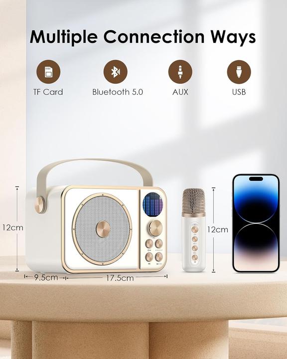 Image du produit Bescost Karaokemaschine (1x 10 W)