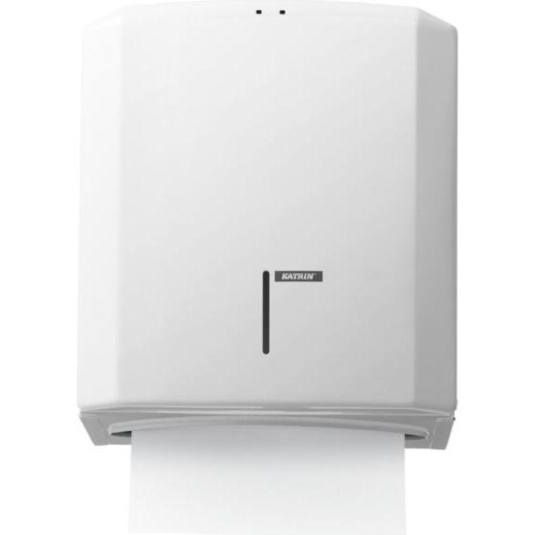 Katrin, Papierhandtuchspender, 988113 Papierhandtuchspender, Metall, Weiss