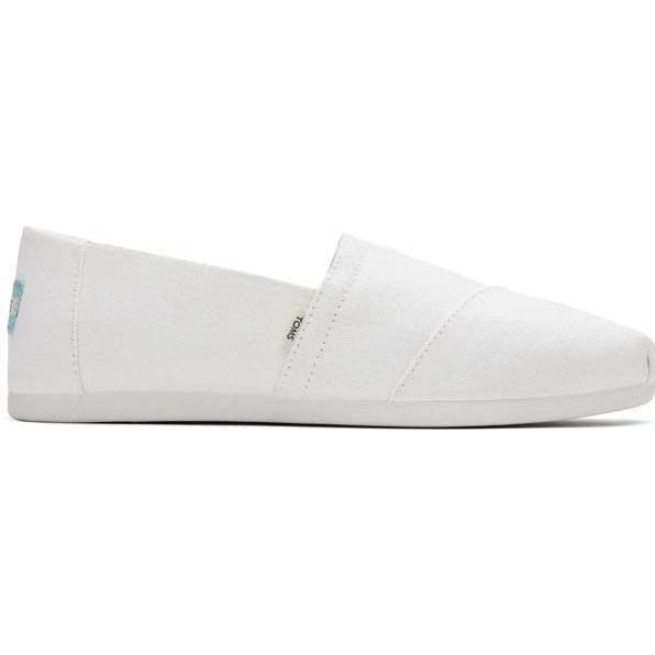 Toms, Damen, Espadrilles, W's Classic Alpargata RecyCot, Weiss, (42)