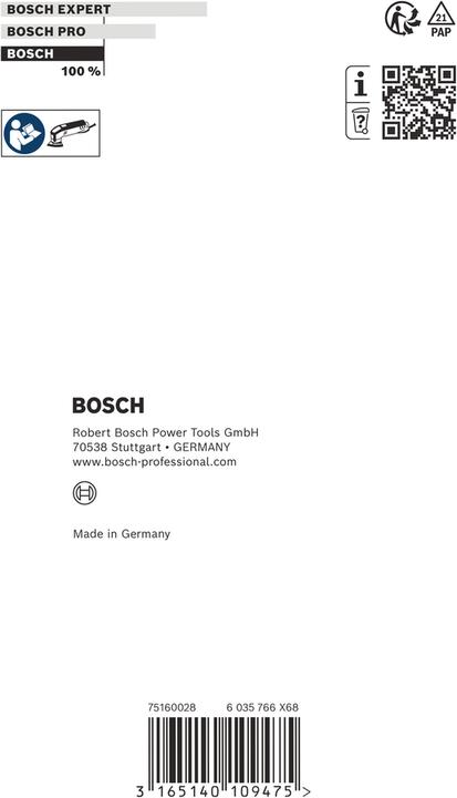 Produktbild Bosch Professional Zubehör Schleifzunge, oval