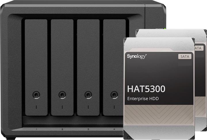 Synology DS425+ (2 x 12 TB, Synology HAT 53xx)