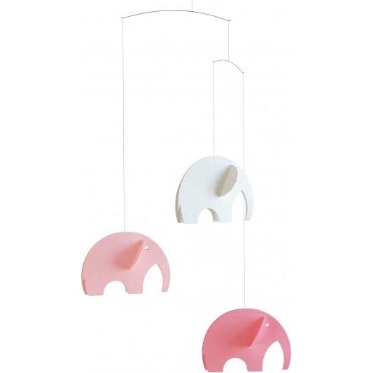 Thumbnail - Flensted Mobiles, Babymobile, Olephants mit Geschenkbox