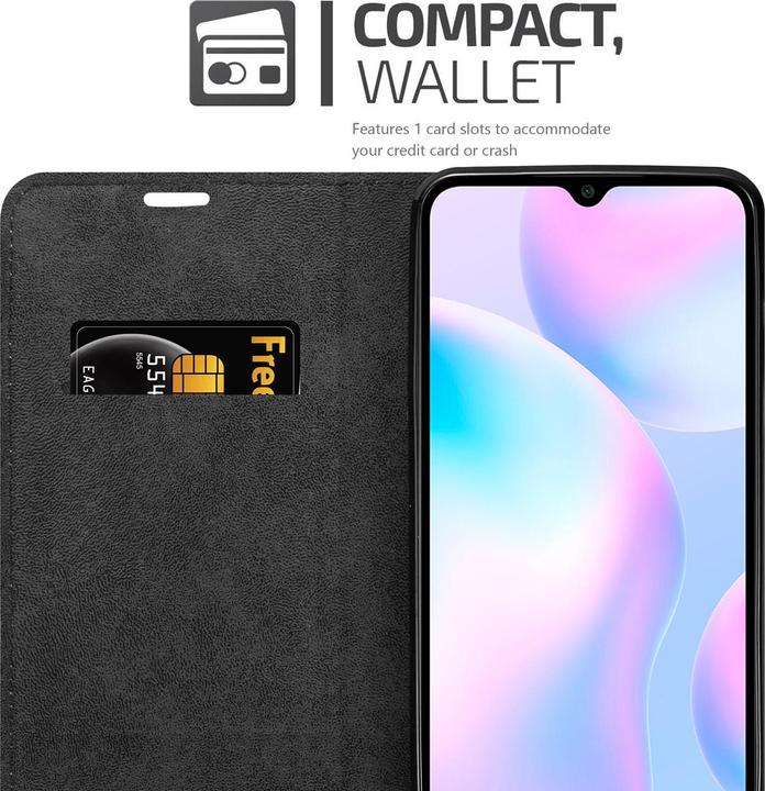 Productafbeelding Cadorabo Boek Onzichtbare Magneethoes (Xiaomi Redmi 9A)