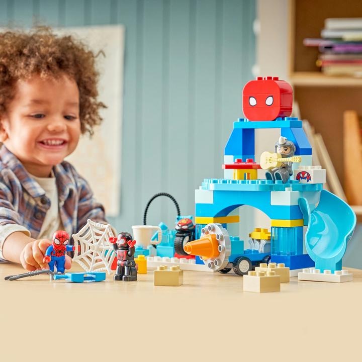 Produktbild LEGO Team Spideys Hauptquartier (10464)