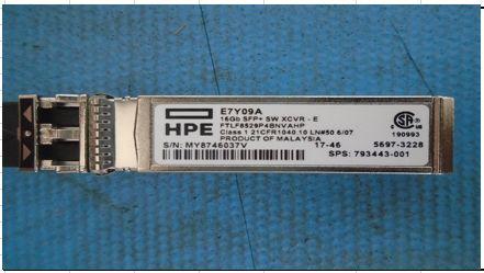 Productafbeelding HPE 16Gb SFP+ Korte Golf Industriële UITGEBREIDE ZENDER