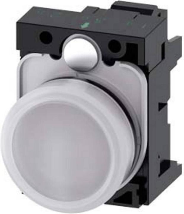 Produktbild Siemens Leuchtmelder komplett 1f LED AC rnd hoch 3SU1106-6AA60-3AA0