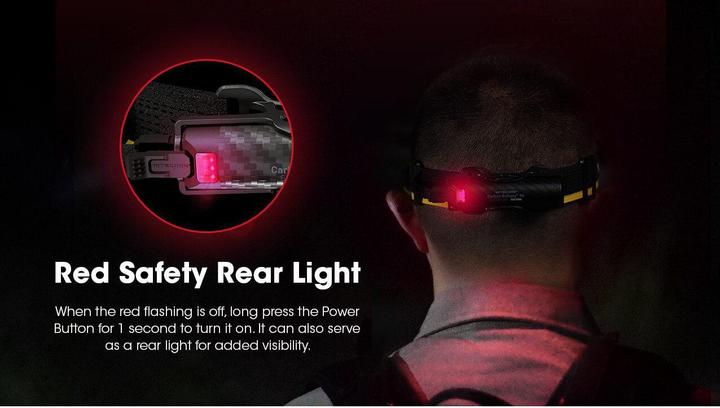Produktbild Nitecore Carbon Batteryâ¢ 6K Extended Headlamp Runtime Kit