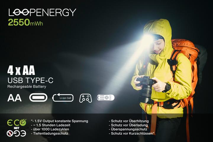 Produktbild Verico LoopEnergy AA (4 Stk., AA, 1700 mAh)