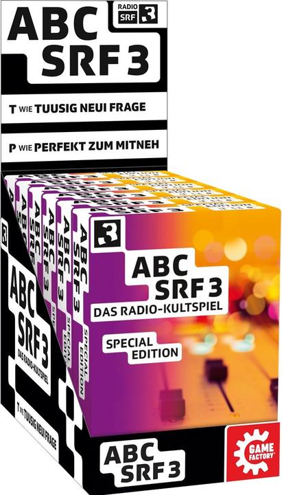 Produktbild Game Factory ABC SRF 3 Special Edition (d) (Deutsch, 2 - 12 Spieler)
