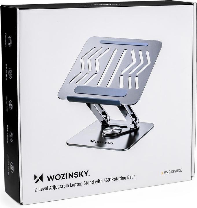 Produktbild Wozinsky WRS-CPY84SS Aluminium-Laptopständer