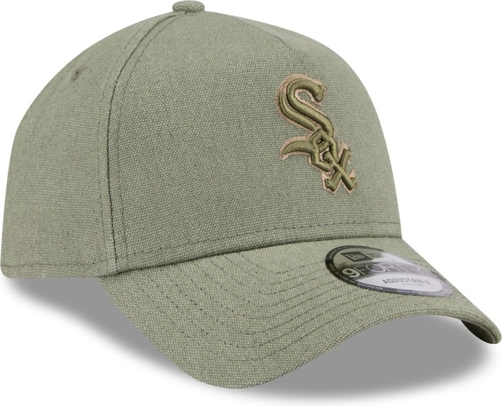 Image du produit New Era A-Frame Trucker Lin Cap - Chicago White Sox olive (Taille unique)