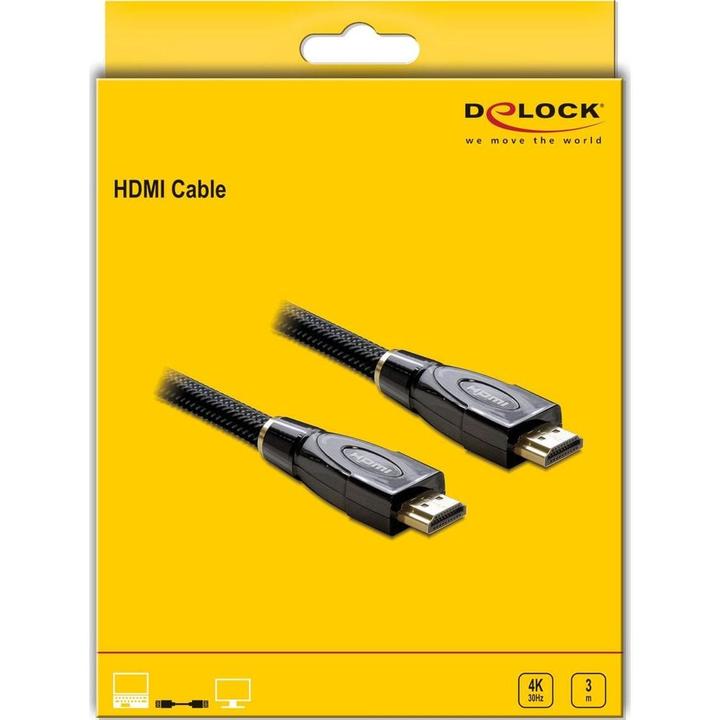 Immagine prodotto Delock HDMI (Typ A) — HDMI (Typ A) (3 m)