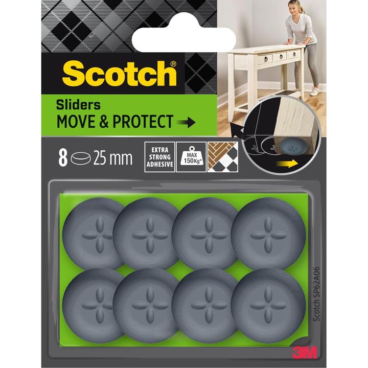 Productafbeelding Scotch Verplaatsen en beschermen (Plastic glijders, 8 Stuk)