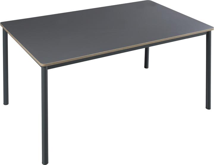 Image du produit En.Casa Essgruppe Lindesberg 5-teilig Dunkelgrau (Panneau de bois MDF)