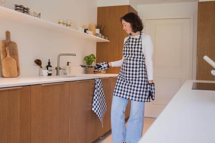 Immagine prodotto Tiseco Schürze GINGHAM (L)