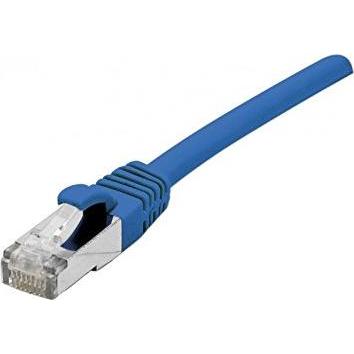 Exertis Connect Patchkabel CAT. 6A, F/UTP, PoE, LSZH, blau, 2,0 m Geschirmtes Patchkabel mit Rastnasenschutz (S/UTP, CAT...